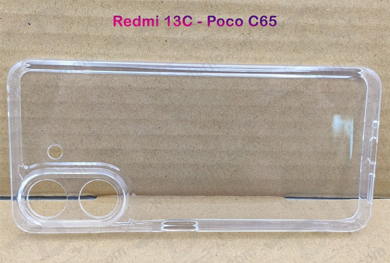 خرید گارد ژله ای شفاف با محافظ دوربین Xiaomi Redmi 13C