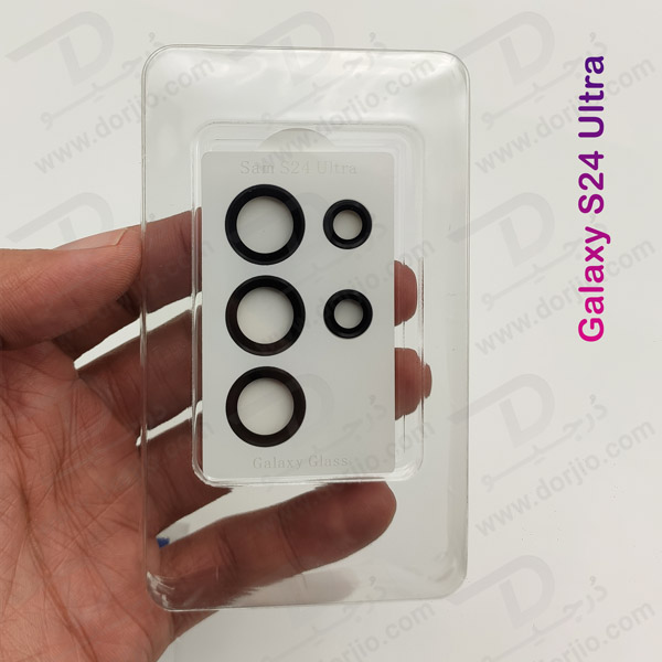 خرید محافظ لنز دوربین رینگی با ابزار نصب Samsung Galaxy S24 Ultra مارک LITO