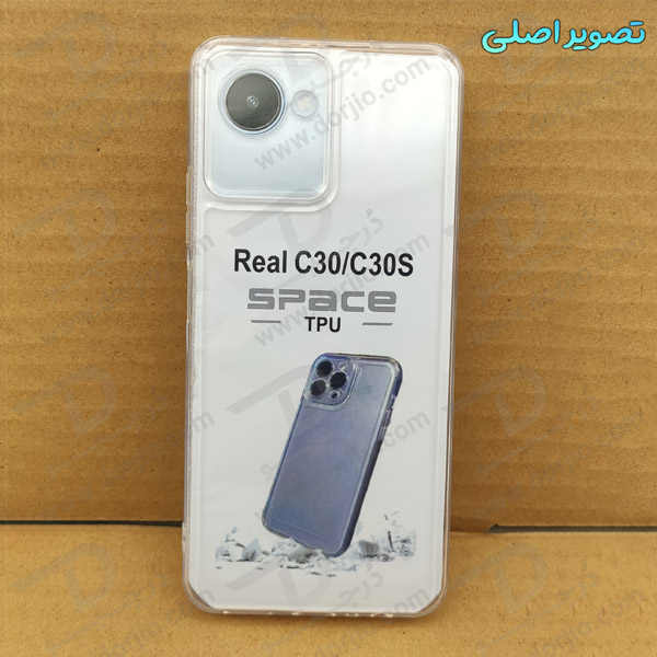 گارد ژله ای شفاف با محافظ دوربین Realme C30