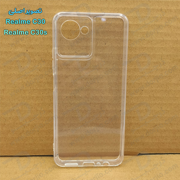 گارد ژله ای شفاف با محافظ دوربین Realme C30S