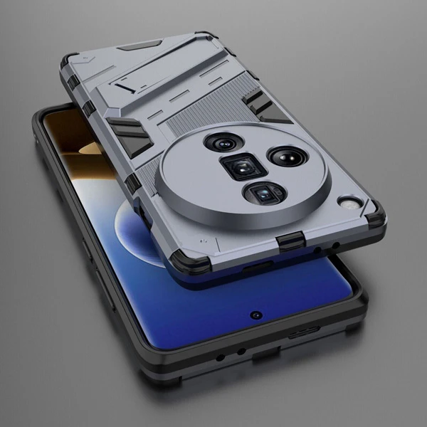 خرید قاب ضد ضربه استند دار Oppo Find X7 Ultra مارک BIBERCAS