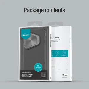 خرید قاب ضد ضربه مگنتی کمرا استند نیلکین Huawei Pura 70 Pro مدل Camshield Prop Magnetic