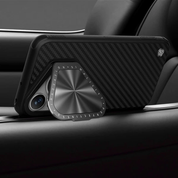 خرید قاب ضد ضربه کمرا استند نیلکین Huawei Pura 70 مدل CarboProp