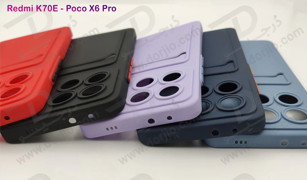 خرید قاب محافظ جا کارتی Xiaomi Poco X6 Pro مدل Card Holder