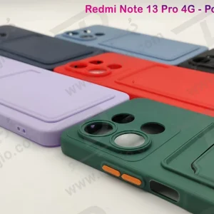 خرید قاب محافظ جا کارتی Xiaomi Redmi Note 13 Pro 4G مدل Card Holder