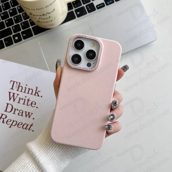 خرید قاب چرمی فوکوس پیکسل iPhone 15 Pro Max مدل Funshare