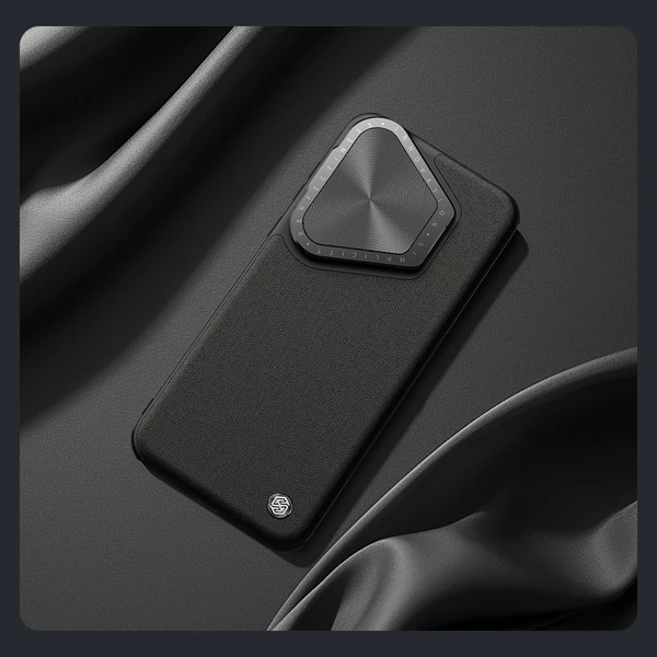 خرید قاب چرمی کمرا استند نیلکین Huawei Pura 70 Pro Plus مدل CamShield Prop Leather