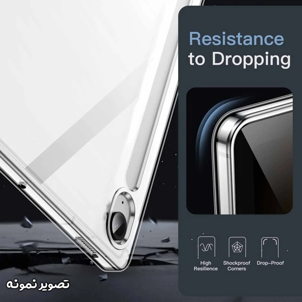 خرید قاب ژله ای شفاف تبلت Samsung Galaxy Tab S9 FE