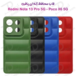 قاب ژله ای پافری Xiaomi Poco X6 5G مدل TPU Puffer