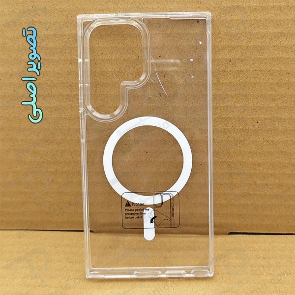 خرید کریستال کاور شفاف Samsung Galaxy S24 Ultra مارک Spigen مدل Neo Hybrid