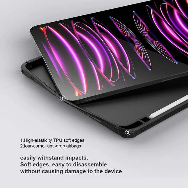 خرید گارد رینگی مگنتی نیلکین تبلت iPad 10.9 2022 مدل Camshield Pad