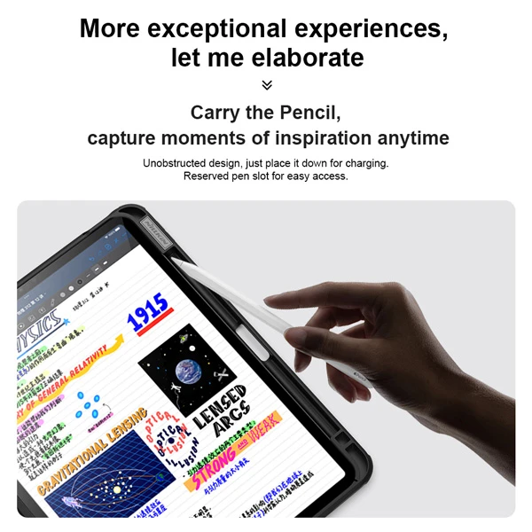 خرید گارد رینگی مگنتی نیلکین تبلت iPad 10.9 2022 مدل Camshield Pad