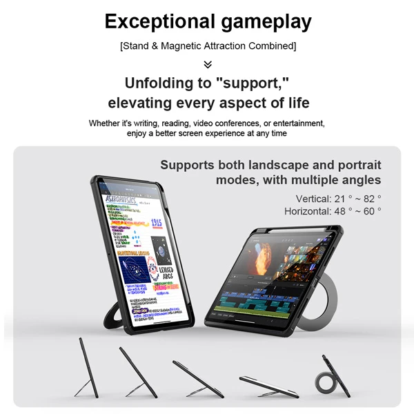 خرید گارد رینگی مگنتی نیلکین تبلت iPad 10.9 2022 مدل Camshield Pad