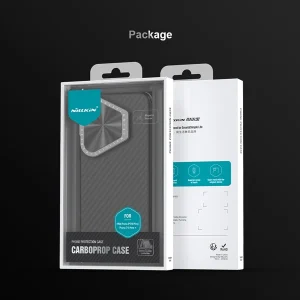 خرید قاب ضد ضربه مگنتی کمرا استند نیلکین Huawei Pura 70 Pro Plus مدل CarboProp Magnetic