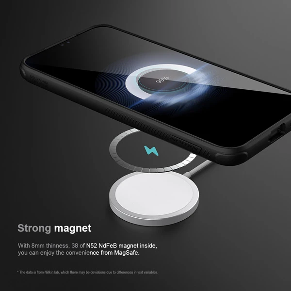 خرید قاب ضد ضربه مگنتی کمرا استند نیلکین Huawei Pura 70 Pro Plus مدل CarboProp Magnetic