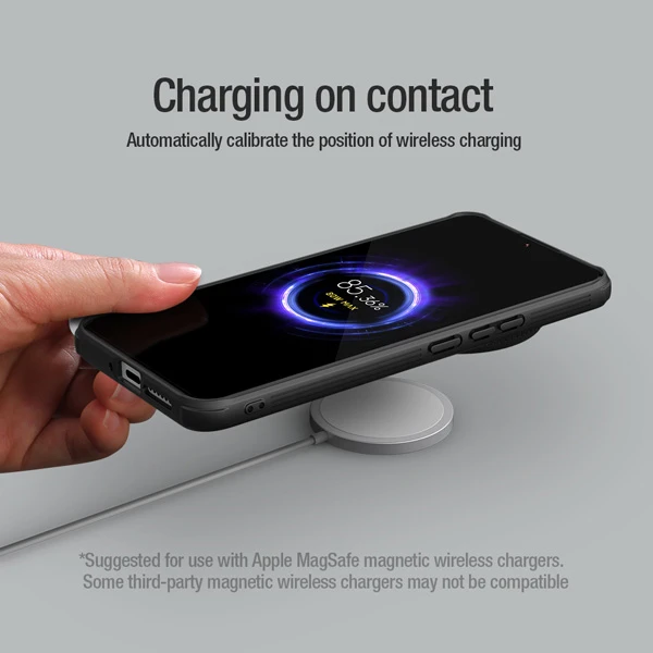 خرید قاب ضد ضربه مگنتی کمرا استند نیلکین Xiaomi 14 Ultra مدل Camshield Prop Magnetic