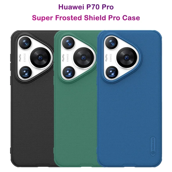 خرید قاب ضد ضربه نیلکین Huawei Pura 70 Pro مدل Super Frosted Shield Pro