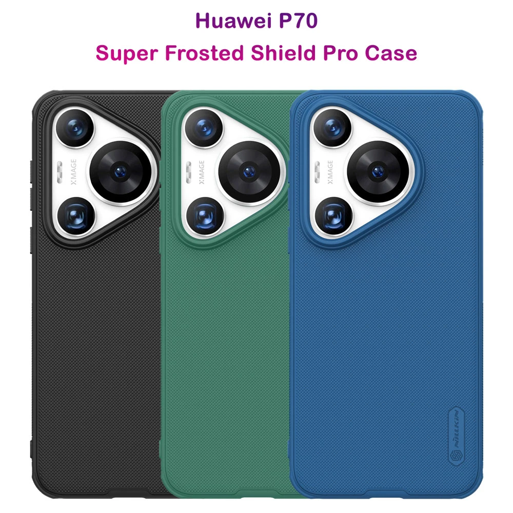قاب ضد ضربه نیلکین Huawei P70 مدل Super Frosted Shield Pro