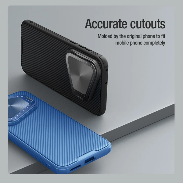 خرید قاب ضد ضربه کمرا استند نیلکین Huawei Pura 70 Pro Plus مدل Camshield Prop