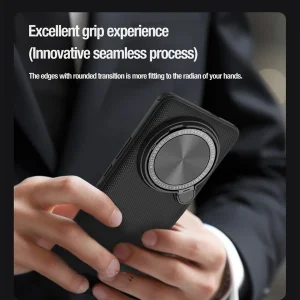 خرید قاب محافظ مگنتی کمرا استند نیلکین Xiaomi 14 Ultra مدل Textured Prop Magnetic