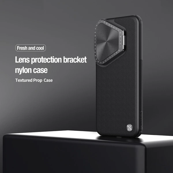 خرید قاب محافظ کمرا استند نیلکین Huawei Pura 70 Pro مدل Textured Prop