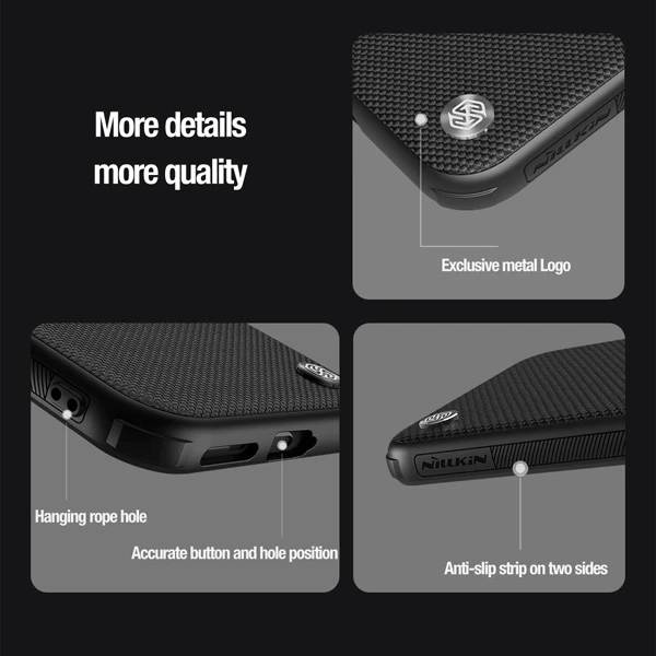 خرید قاب محافظ کمرا استند نیلکین Huawei Pura 70 Pro مدل Textured Prop