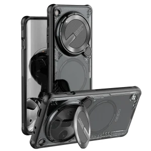 خرید قاب پشت کریستال کمرا استند نیلکین ویژه Oppo Find X7 Ultra مدل Iceblade Prop Magnetic