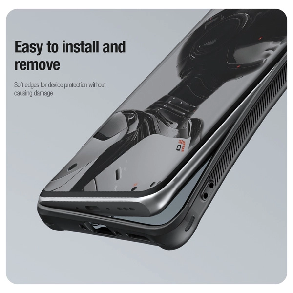 خرید قاب پشت کریستال کمرا استند نیلکین ویژه Oppo Find X7 مدل Iceblade Prop Magnetic