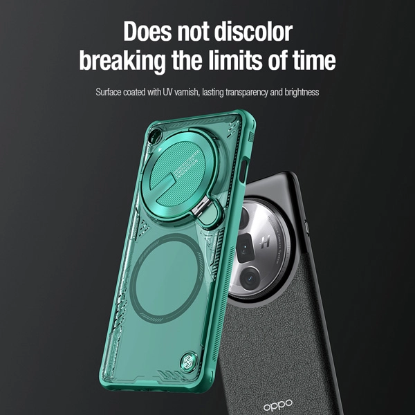 خرید قاب پشت کریستال کمرا استند نیلکین ویژه Oppo Find X7 مدل Iceblade Prop Magnetic