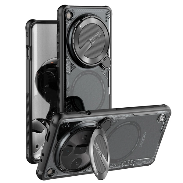 خرید قاب پشت کریستال کمرا استند نیلکین ویژه Oppo Find X7 مدل Iceblade Prop Magnetic