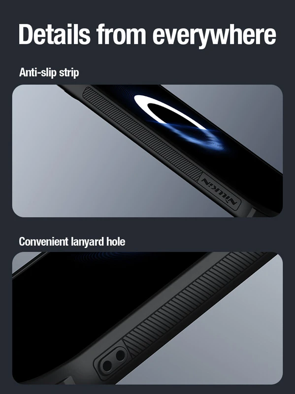 خرید قاب چرمی مگنتی کمرا استند نیلکین Huawei Pura 70 Pro مدل CamShield Prop Leather Magnetic