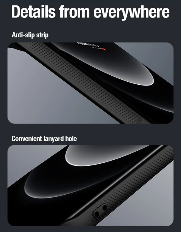 خرید قاب چرمی مگنتی کمرا استند نیلکین Xiaomi 14 Ultra مدل CamShield Prop Leather Magnetic