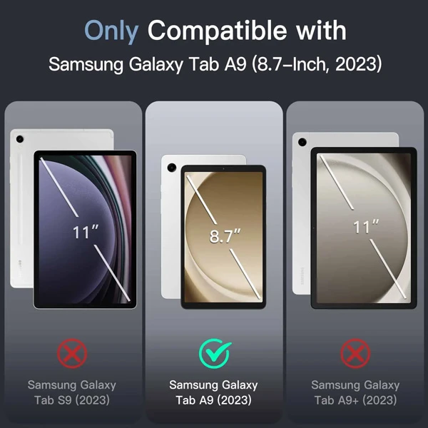 خرید قاب ژله ای شفاف تبلت Samsung Galaxy Tab A9-Dorjio