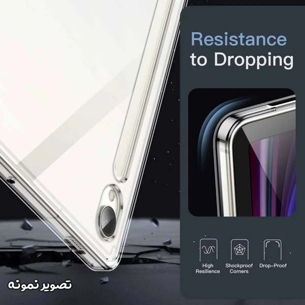 خرید قاب ژله ای شفاف تبلت Samsung Galaxy Tab S9 خرید قاب ژله ای شفاف تبلت Samsung Galaxy Tab S9