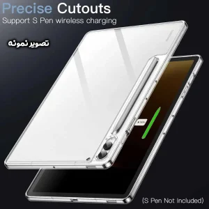 خرید قاب ژله ای شفاف تبلت Samsung Galaxy Tab S9 FE Plus