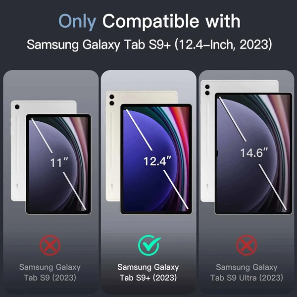 خرید قاب ژله ای شفاف تبلت Samsung Galaxy Tab S9 Plus