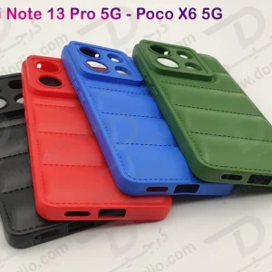 خرید قاب ژله ای پافری Xiaomi Poco X6 5G مدل TPU Puffer