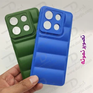 خرید قاب ژله ای پافری Xiaomi Poco X6 Pro مدل TPU Puffer