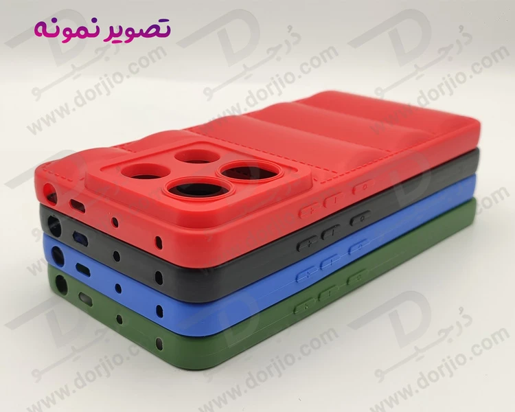 خرید قاب ژله ای پافری Xiaomi Redmi K70E مدل TPU Puffer