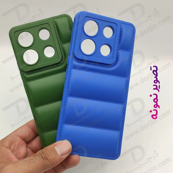 خرید قاب ژله ای پافری Xiaomi Redmi K70E مدل TPU Puffer
