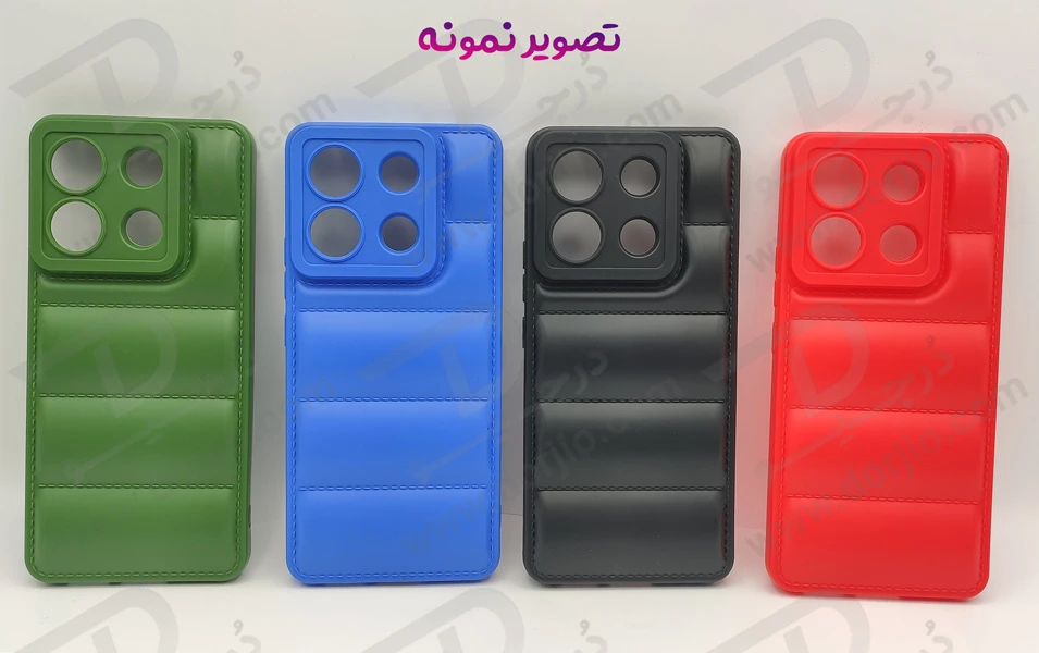 خرید قاب ژله ای پافری Xiaomi Redmi Note 13 4G مدل TPU Puffer خرید قاب ژله ای پافری Xiaomi Redmi Note 13 4G مدل TPU Puffer