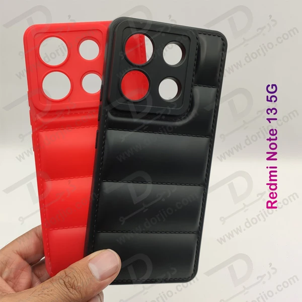 خرید قاب ژله ای پافری Xiaomi Redmi Note 13 5G مدل TPU Puffer