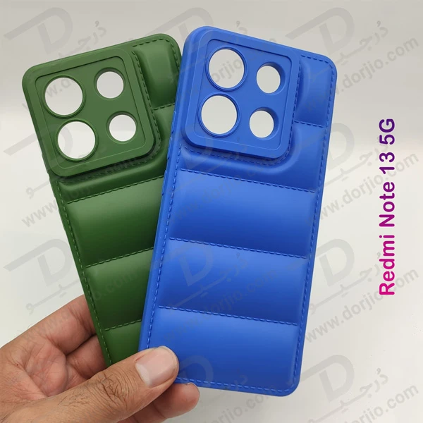 خرید قاب ژله ای پافری Xiaomi Redmi Note 13 5G مدل TPU Puffer