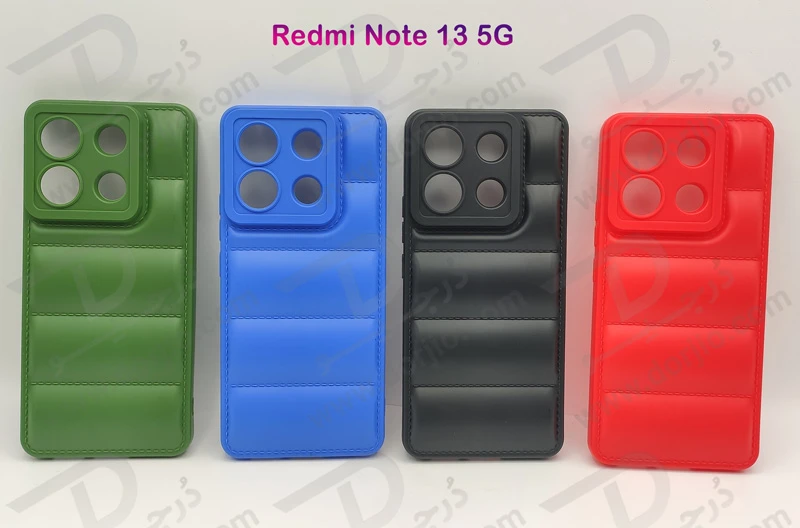خرید قاب ژله ای پافری Xiaomi Redmi Note 13 5G مدل TPU Puffer