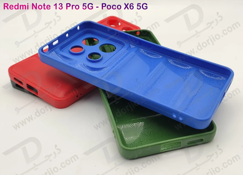 خرید قاب ژله ای پافری Xiaomi Redmi Note 13 Pro 5G مدل TPU Puffer