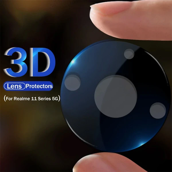 خرید محافظ لنز 9H شیشه ای Realme 11 Pro Plus مدل 3D