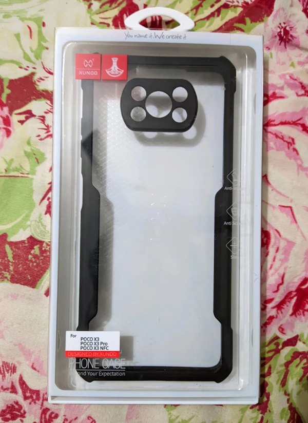 خرید کریستال شیلد شفاف گوشی Xiaomi Poco X3 Pro مارک XUNDD سری Beatle