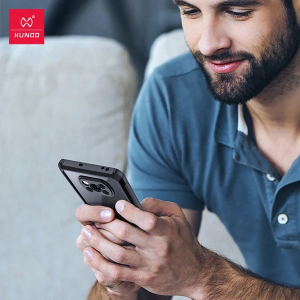 خرید کریستال شیلد شفاف گوشی Xiaomi Poco X3 Pro مارک XUNDD سری Beatle