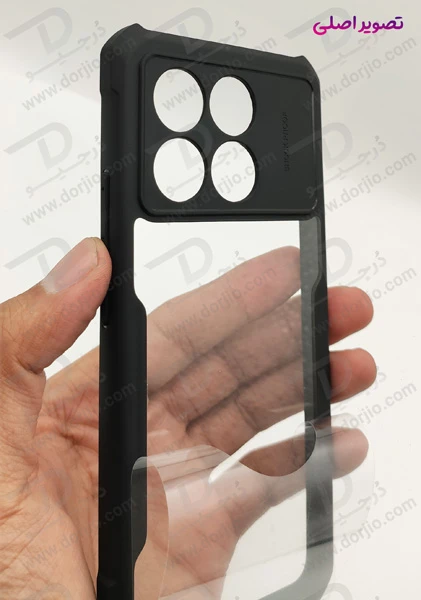 خرید کریستال شیلد شفاف گوشی Xiaomi Poco X6 Pro مارک XUNDD سری Beatle