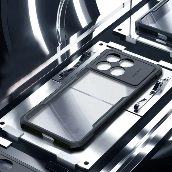 خرید کریستال شیلد شفاف گوشی Xiaomi Redmi K70E مارک XUNDD سری Beatle